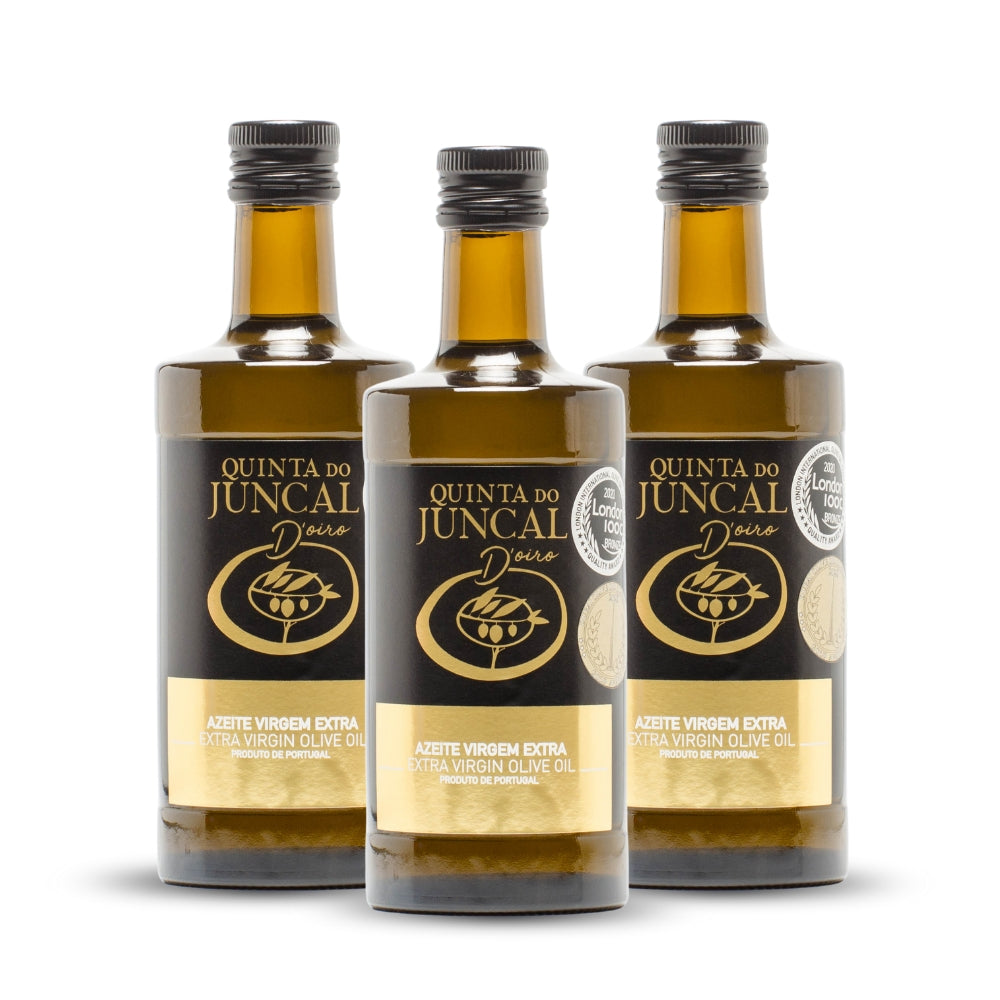 Alyvuogių aliejaus rinkinys Quinta do Juncal Extra Virgin D’Oiro (500ml)