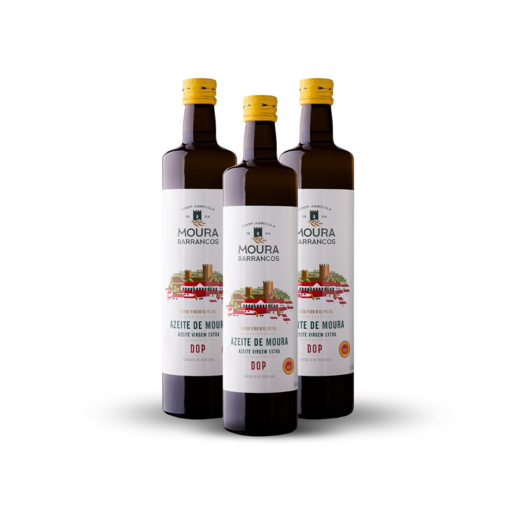 Alyvuogių aliejaus rinkinys Moura Barrancos Extra Virgin PDO (500ml)