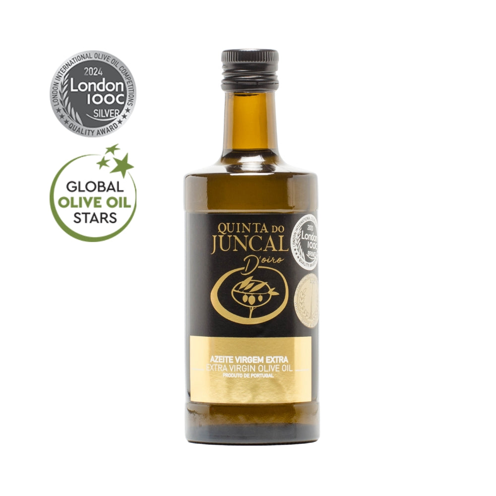 Alyvuogių aliejaus rinkinys Quinta do Juncal Extra Virgin D’Oiro (500ml)