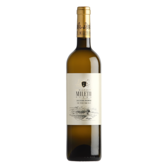 Baltas vynas Bodegas Alvia Mileto White DOC 2018 750ml