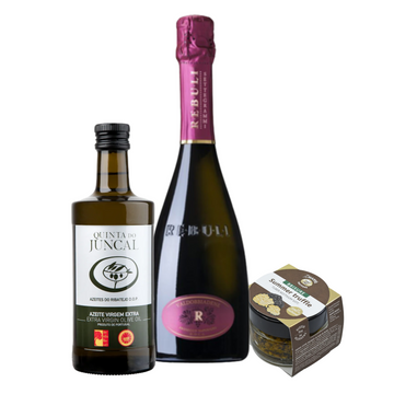 Rebuli Prosecco Settegrammi Valdobbiadene DOCG Brut putojančio vyno dovanų rinkinys su dėžute