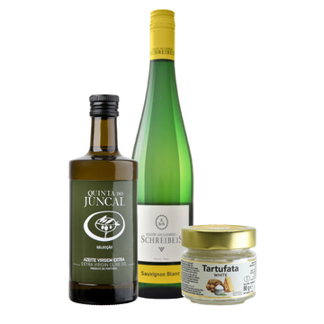 Schreibeis Sauvignon Blanc 2021 vyno dovanų rinkinys su dėžute