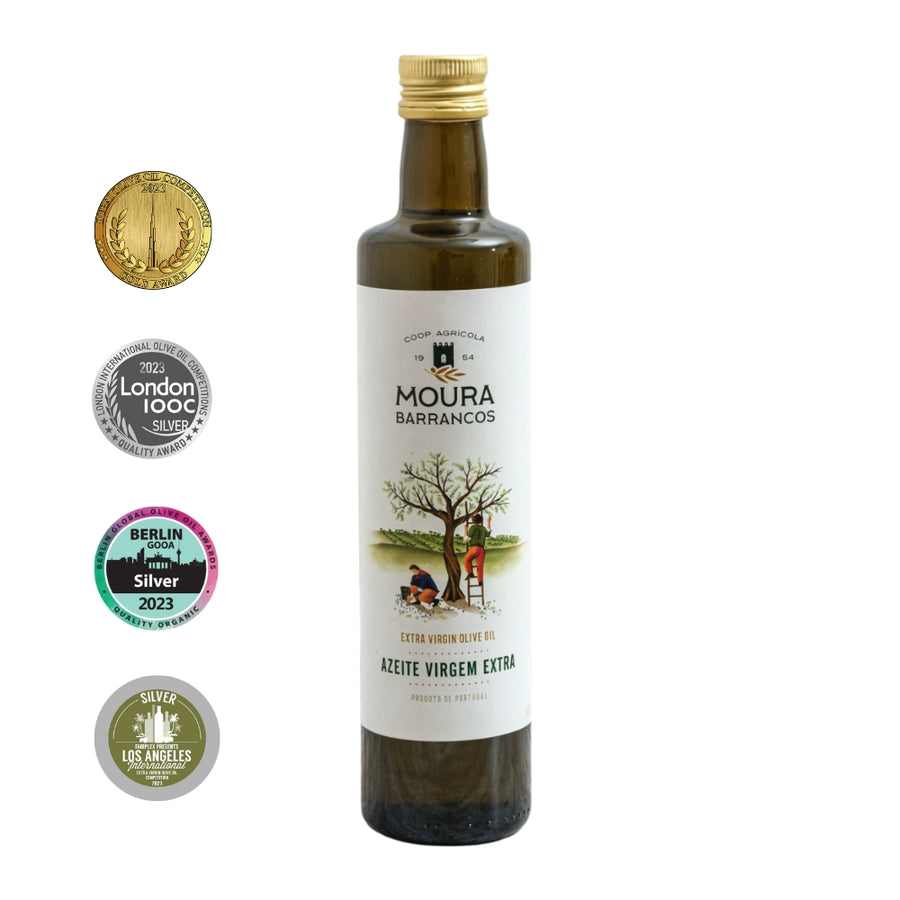 Alyvuogių aliejus Moura Barrancos Extra Virgin Cobrancosa 0.5L ypač tyras