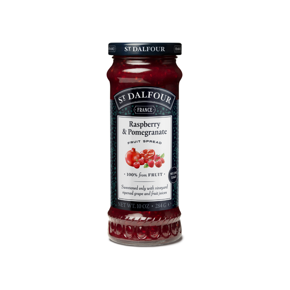 St. Dalfour aviečių ir granatų džemas 284 g