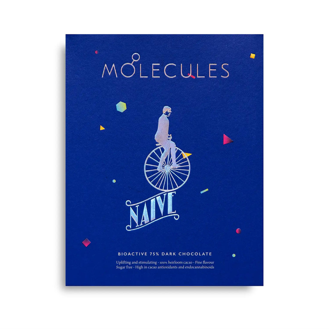 Chocolate Naive Molecules 75 % šokoladas, 50 g