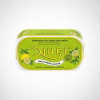 Sardinės alyvuogių aliejuje su citrina