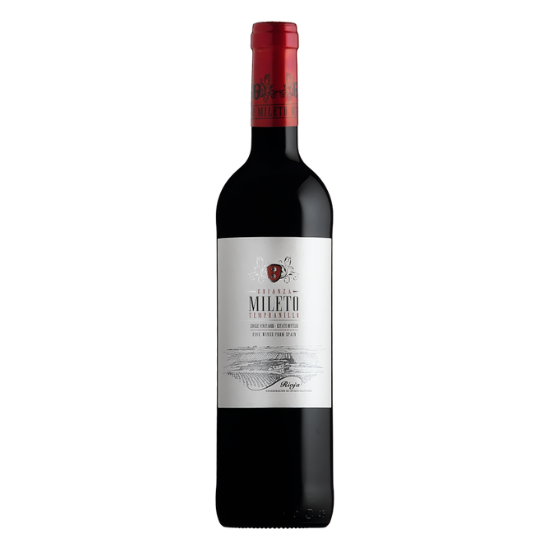 Raudonas vynas Bodegas Alvia Mileto Crianza DOC 2018 1,5l